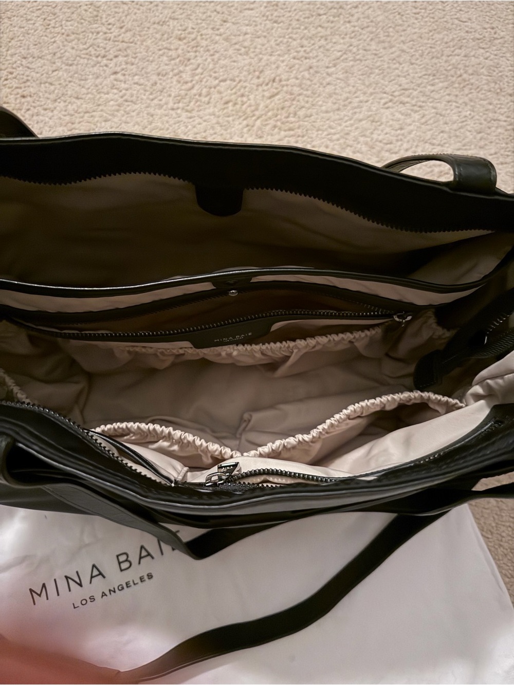 Mina Baie diaper bag tote - Picture 6 of 10